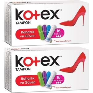 Kotex Tampon Normal 32 Li Set (2PK*16)