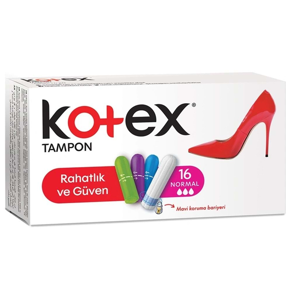 Kotex Tampon Normal 32 Li Set (2PK*16)