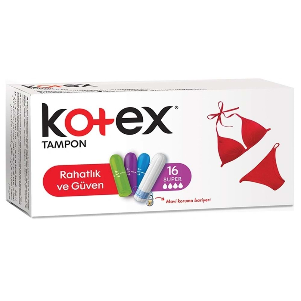 Kotex Tampon Süper - Mini 32 Li Karma Set (2PK*16)