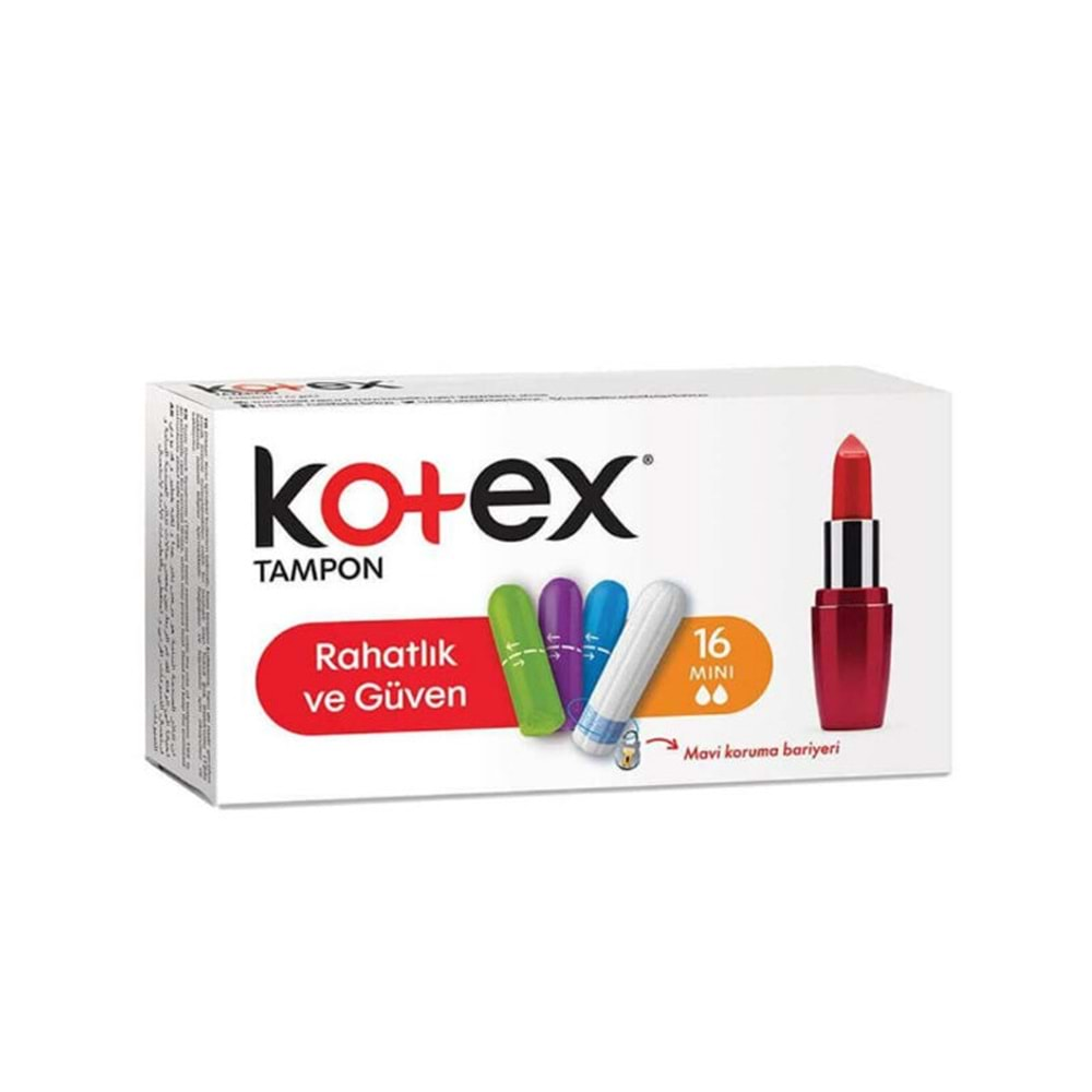 Kotex Tampon Süper - Mini 32 Li Karma Set (2PK*16)