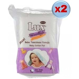 Lüx Bebek Temizleme Pamuğu 120 Adet (2Pk*60)