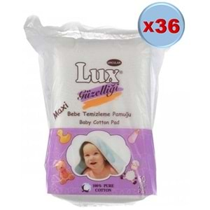 Lüx Bebek Temizleme Pamuğu 2160 Adet (36Pk*60)