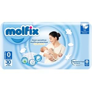 Molfix Bebek Bezi Ekonomik Beden:0 (0-3KG) Prematüre 90 Adet