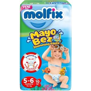 Molfix Swimming Pants (Mayo Bez) Beden:5-6 (14+Kg) 20 Adet