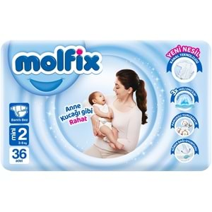 Molfix Bebek Bezi Beden:2 (3-6Kg) Mini 216 Adet Jumbo Ekstra Pk