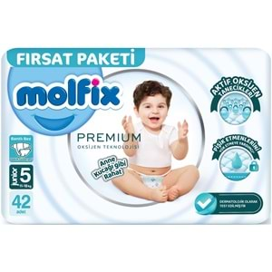 Molfix Premium Bebek Bezi Beden:5 (11-18KG) Junior 210 Adet Mega Ultra Fırsat Pk