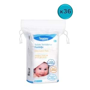 Mycey Bebek Temizleme Pamuğu 2160 Adet (36PK*60)