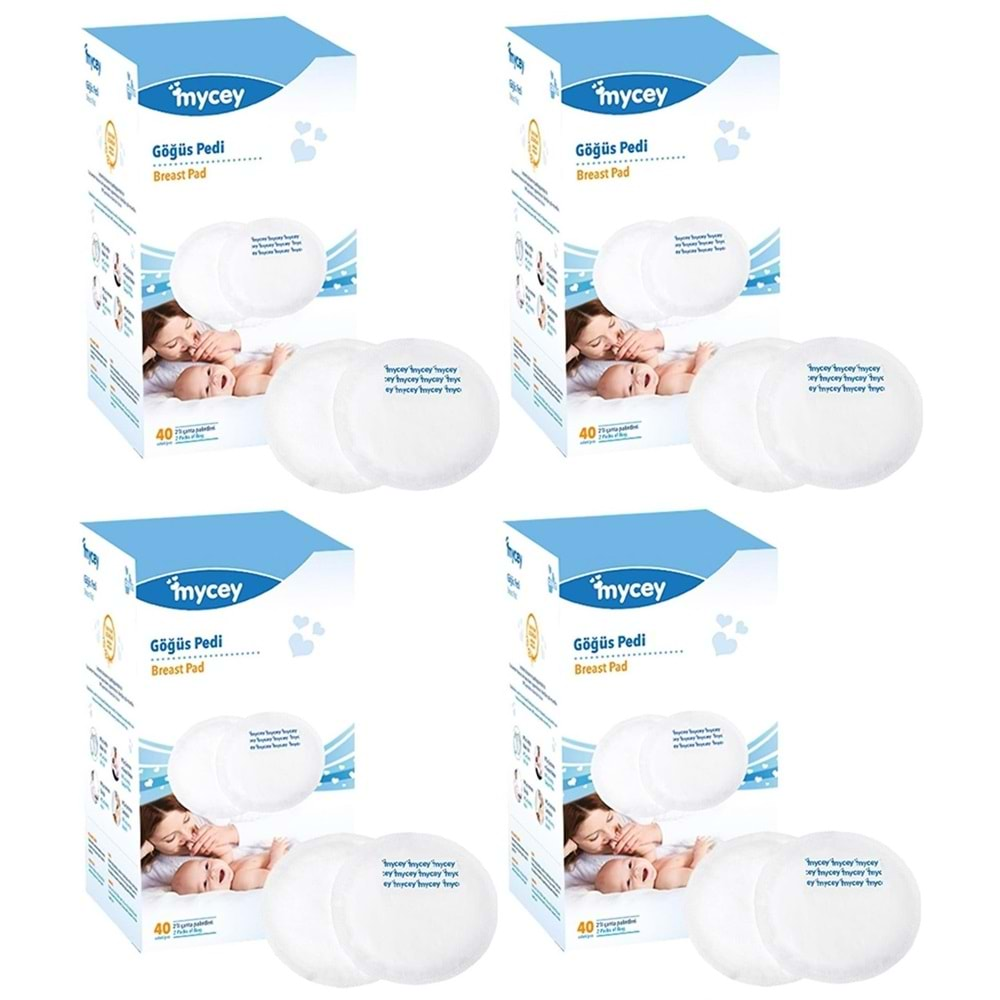 Mycey Göğüs Pedi (40 Lı) 160 Adet (4PK*40)