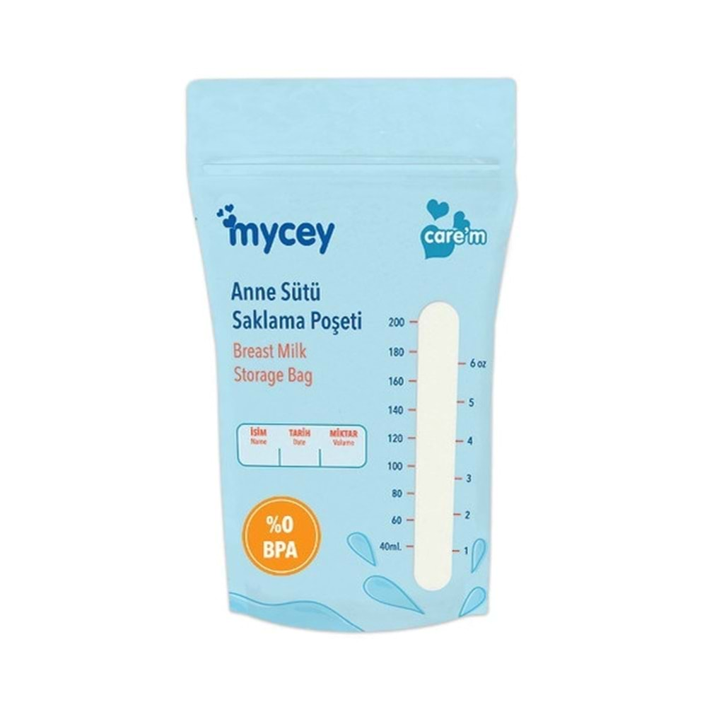 Mycey Anne Sütü / Süt Saklama Poşeti 25 Li Pk Tekli (2 Li Set)