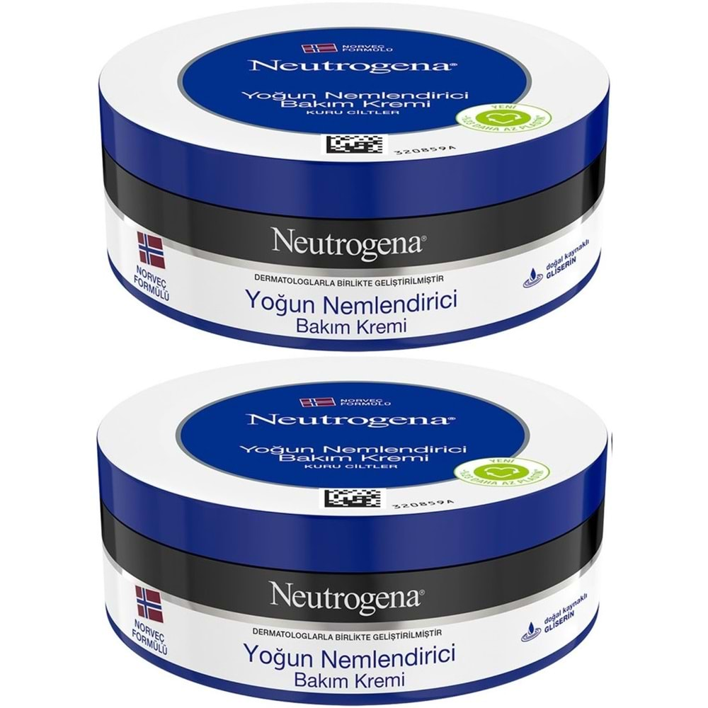 Neutrogena Norveç Formülü Yoğun Bakım Kremi 200ML (2 Li Set)