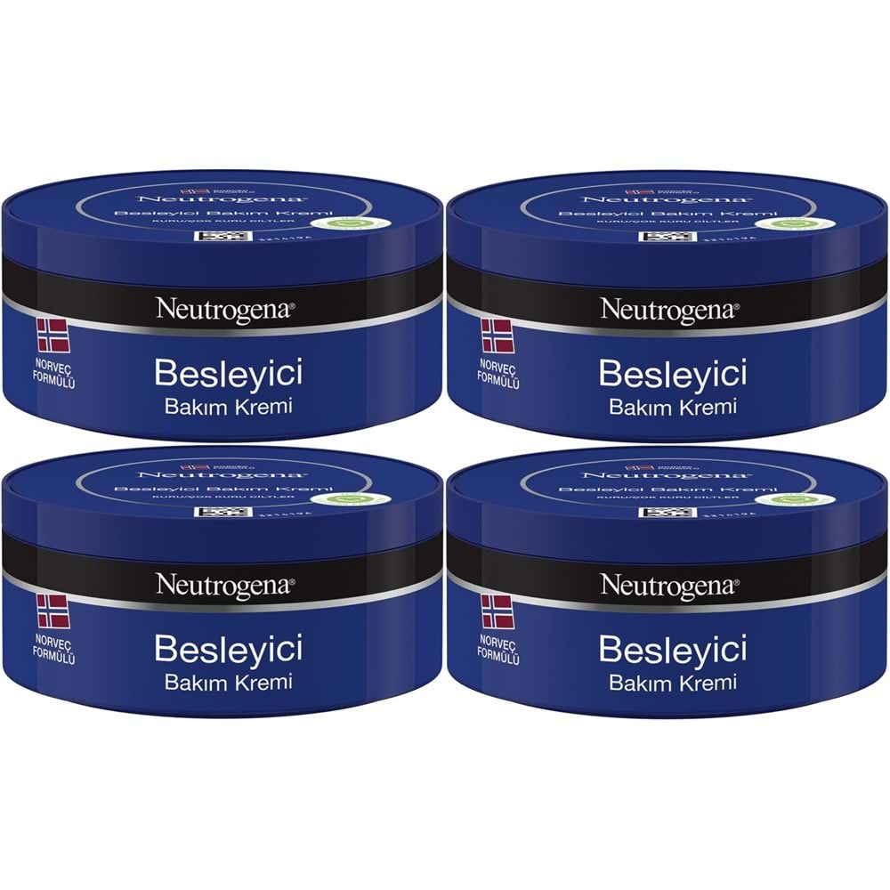 Neutrogena Norveç Formülü Besleyici Bakım Kremi 200ML (4 Lü Set)