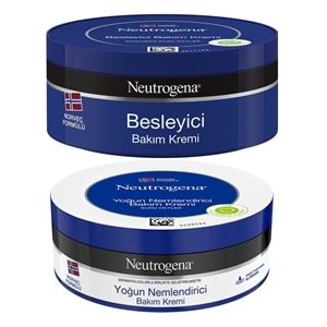 Neutrogena Norveç Formülü Bakım Kremi 200ML (Karma 2 Li Set Besleyici ve Yoğun)