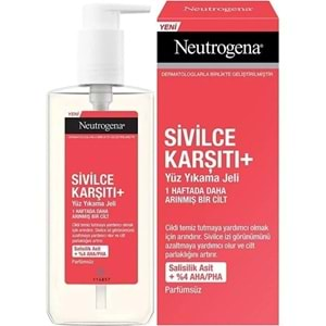 Neutrogena Düzensiz Cilt Tipleri için Yüz Yıkama Jeli 200ML (3 Lü Set)