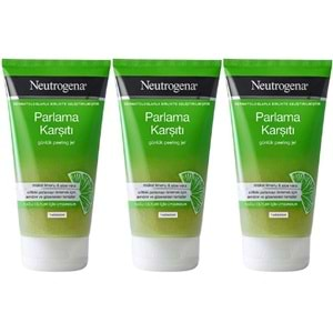 Neutrogena Parlama Karşıtı Yağsız Peeling Jel 150ML (3 Lü Set)