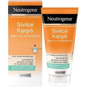 Neutrogena Sivilce Karşıtı Yağsız Yüz Nemlendiricisi 50ML (2 Li Set)