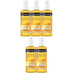 Neutrogena Soothing Clear Yüz Bakım Nemlendirici Tonik Spreyi 125ML (5 Li Set)