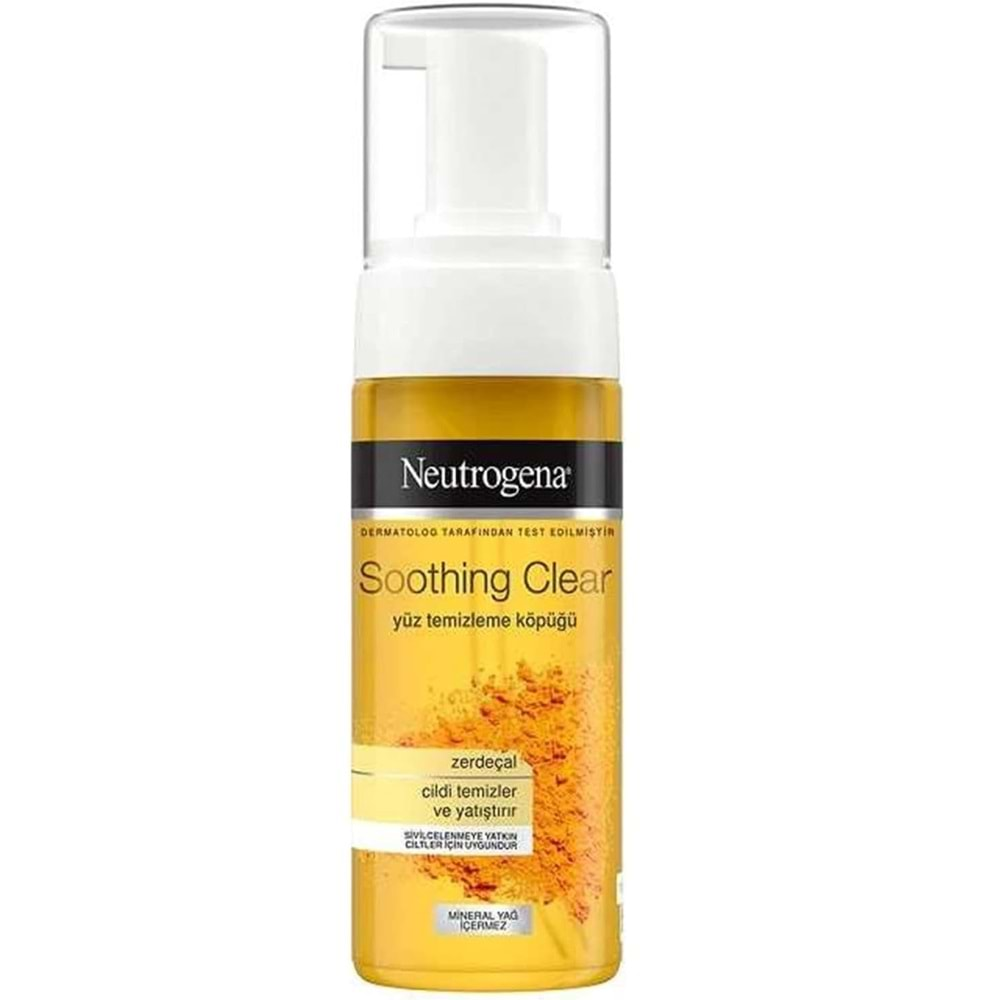 Neutrogena Soothing Clear Yüz Temizleme Köpüğü 150ML (3 Lü Set)