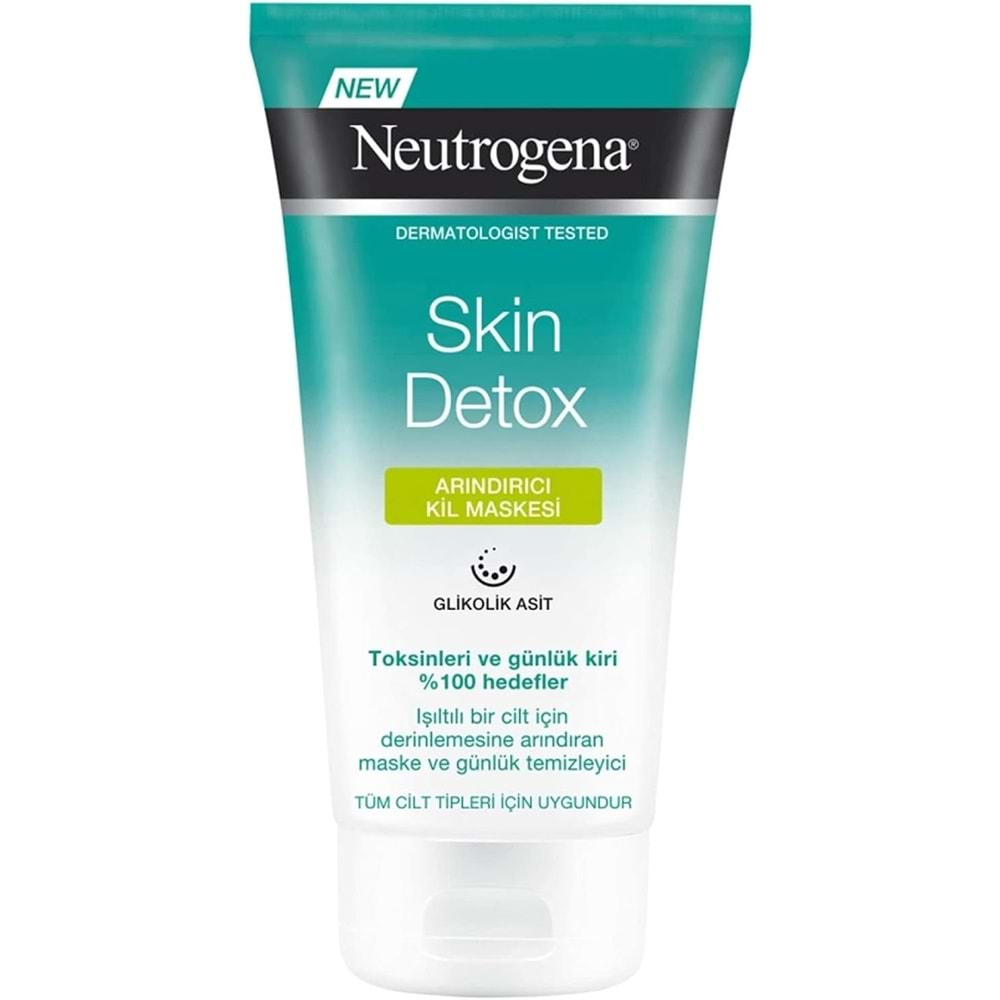 Neutrogena Skin Detox Arındırıcı Kil Maskesi 150ML (2 Li Set)