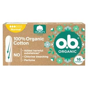 O.B Organic Normal Tampon 96 Lı Set (6PK*16)