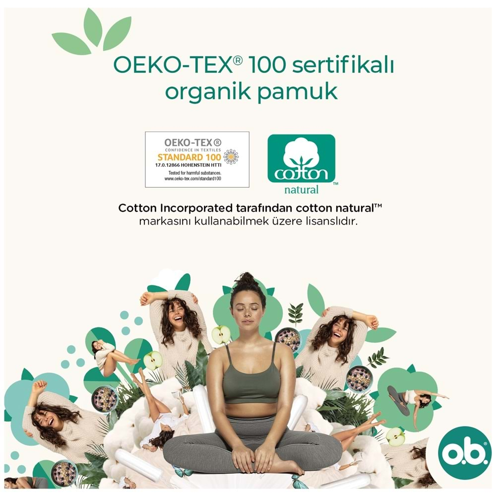 O.B Organic Süper Tampon 64 Lü Set (4PK*16)