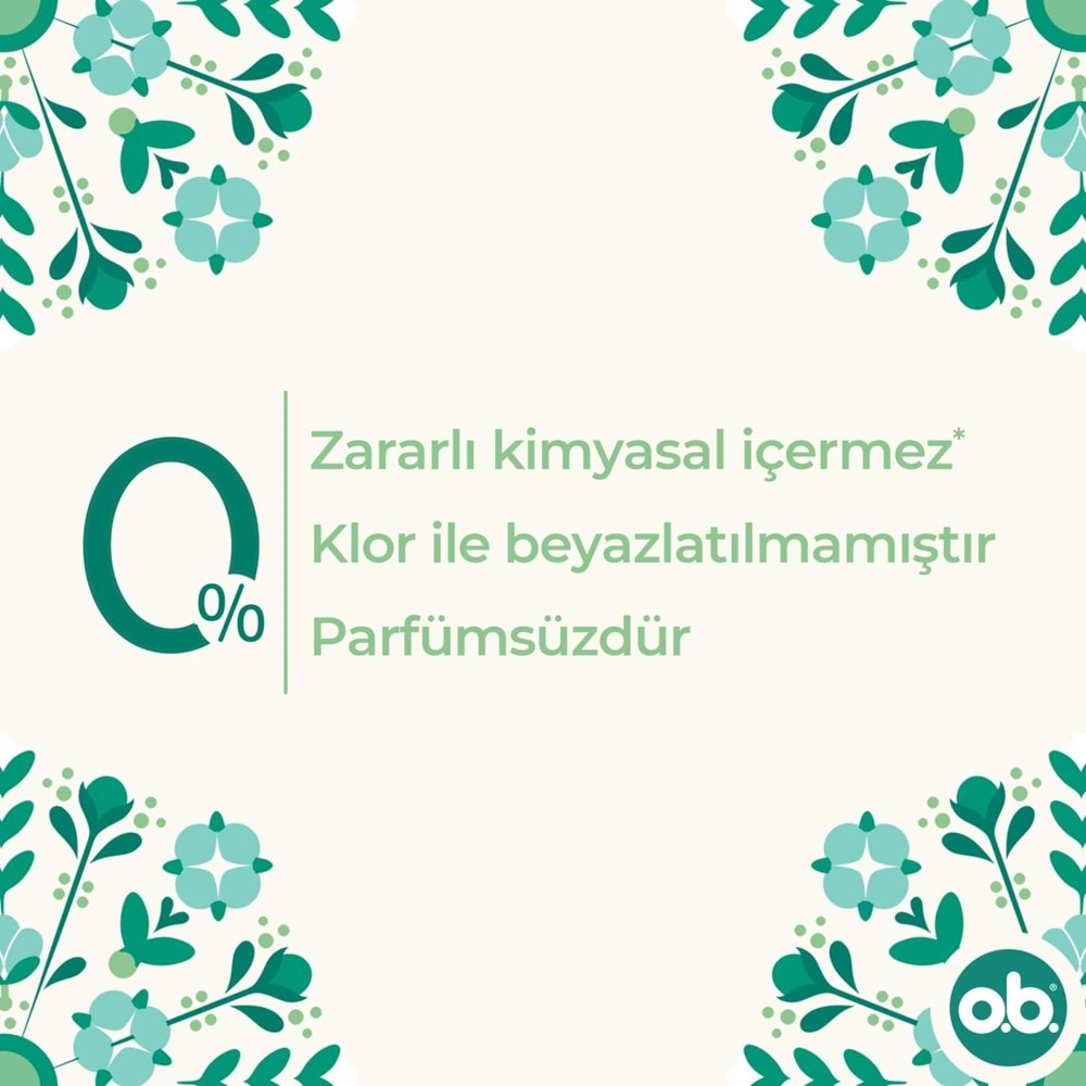 O.B Organic Süper Tampon 64 Lü Set (4PK*16)