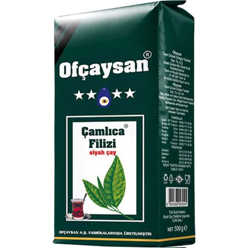 Ofçaysan Çamlıca Filizi 500Gr (24 Lü Set Toplam 12KG) (24PK*500GR)