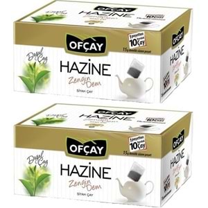 Ofçay Hazine Zengindem Demlik Poşet Siyah Çay 60 Adet*15GR (2PK*30)