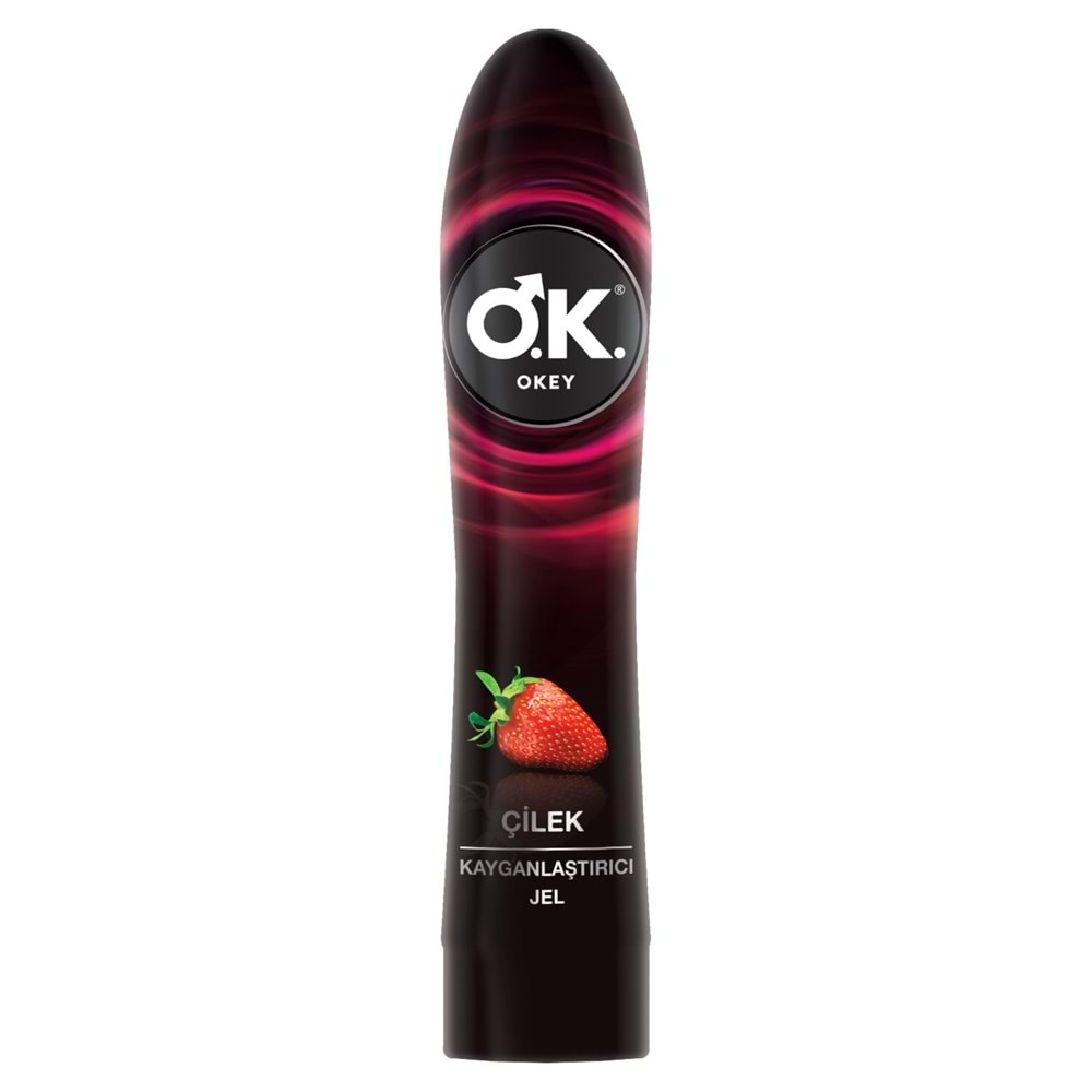 Okey Kayganlaştırıcı Jel 100ML Çilekli (4 Lü Set)