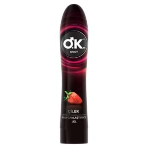 Okey Kayganlaştırıcı Jel 100ML Çilekli (4 Lü Set)