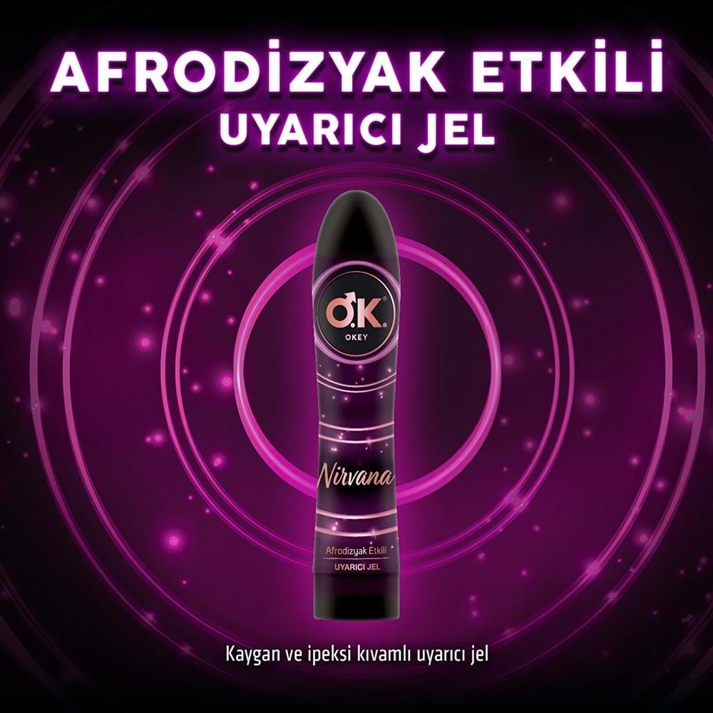 Okey Kayganlaştırıcı Jel 100ML Nirvana (5 Li Set)