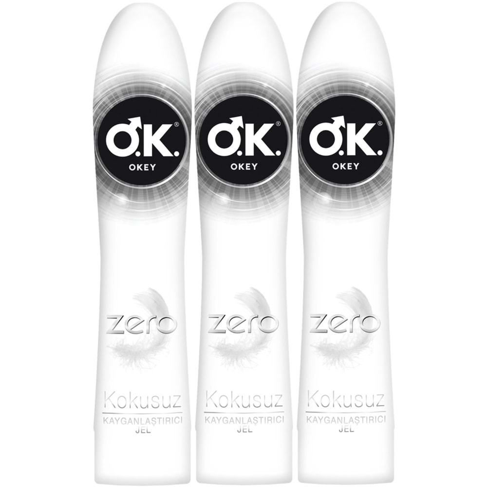 Okey Kayganlaştırıcı Jel 100ML Zero (3 Lü Set)