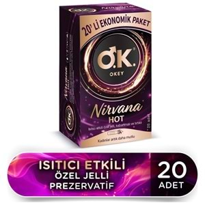 Okey Prezervatif 40 Adet Nirvana Ekonomik Pk (2PK*20)