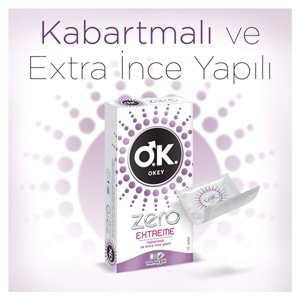 Okey Prezervatif 60 Adet Zero Extreme Ekonomik Pk (3PK*20)