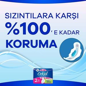 Orkid Hijyenik Ped Ultra Extra Koruma Uzun 14 Adet (2PK*7)