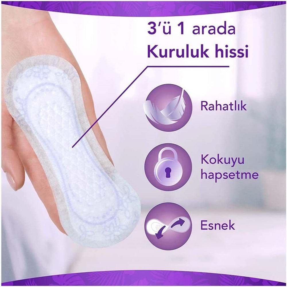 Orkid Günlük Ped Ekstra Koruma Uzun 56 Adet Ekonomik Pk (2PK*28)