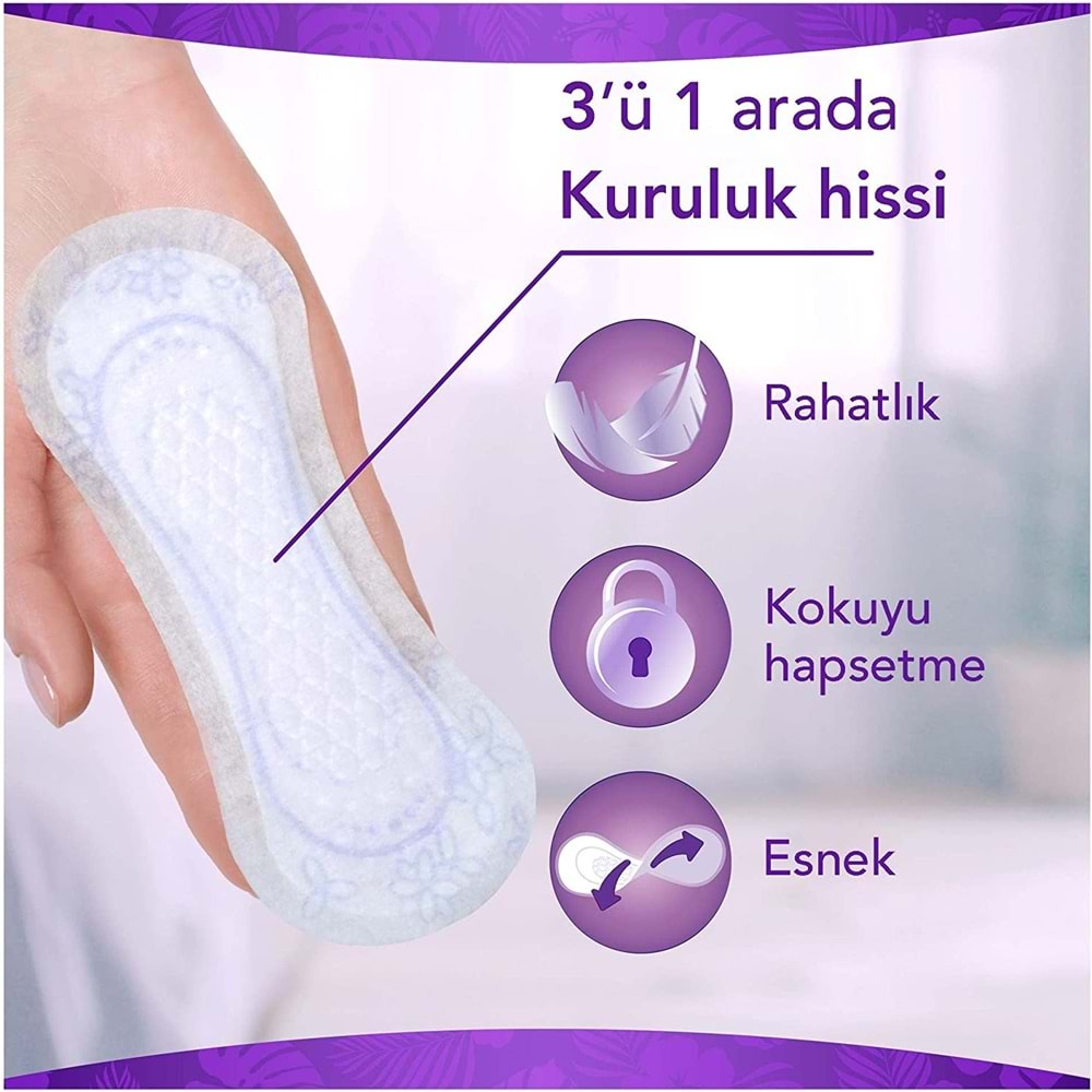 Orkid Günlük Ped Günlük Koruma Normal 140 Adet Ekonomik Paket (Tekli Paketlerde) (5PK*28)