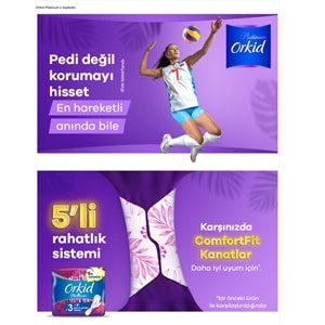 Orkid Platinum Hijyenik Ped Uzun 80 Adet (4PK*20) Süper Ekonomik Pk