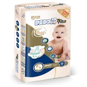 Pedo Plus Bebek Bezi Beden:5 (11-25KG) Junior 180 Adet Jumbo Ekstra Pk