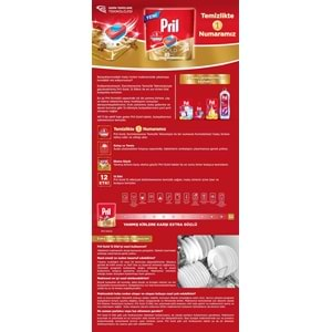 Pril Bulaşık Makinesi Tuzu 12KG (6PK*2KG)