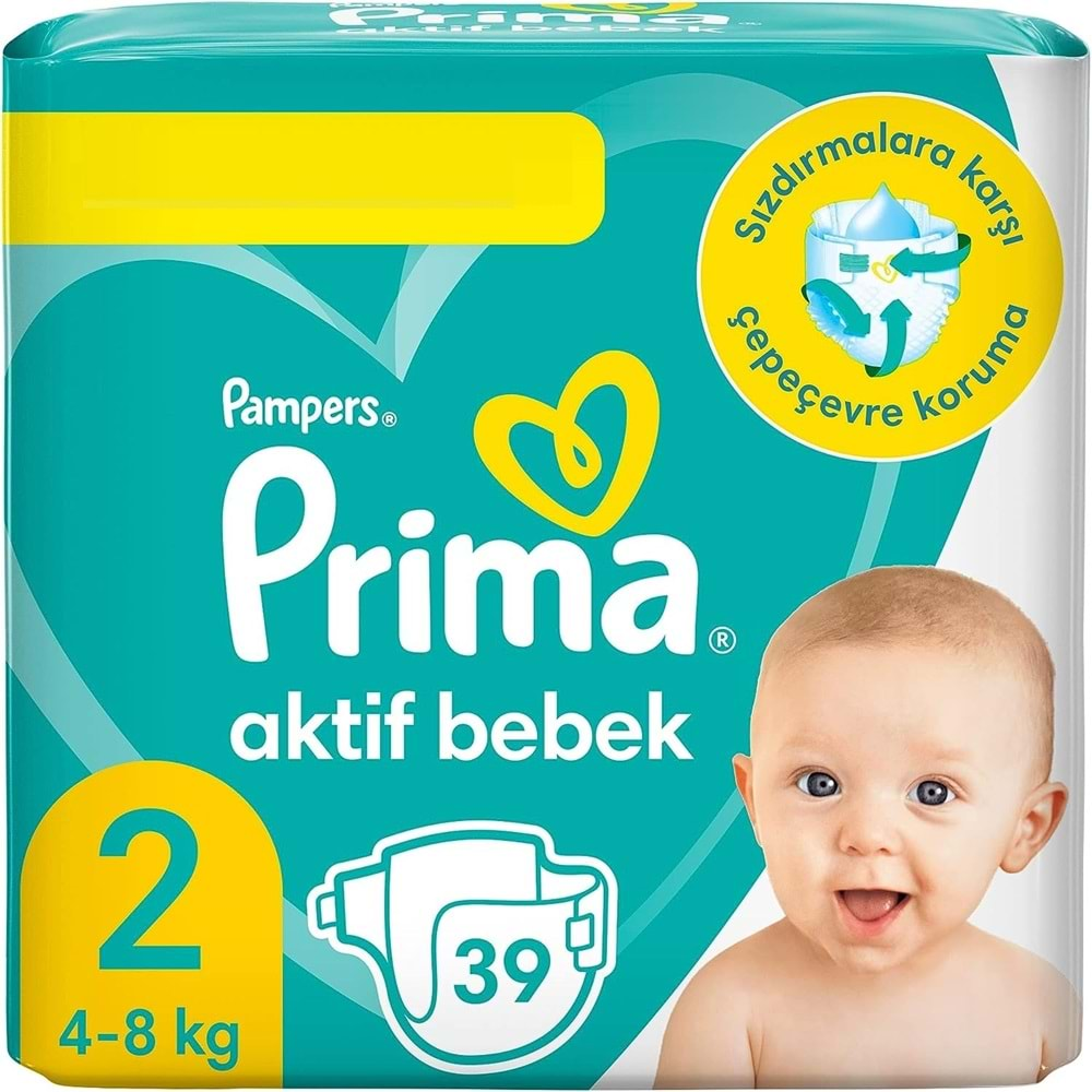 Prima Bebek Bezi Beden:2 (4-8Kg) Mini 117 Adet Ekonomik Fırsat Pk