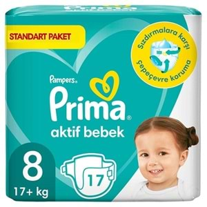 Prima Bebek Bezi Beden:8 (17+KG) XXX Large 136 Adet Standart Pk