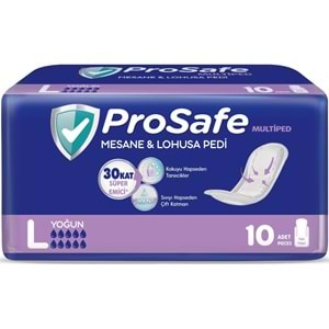 Prosafe Mesane & Lohusa Pedi L-Büyük Yoğun 120 Adet (12PK*10)