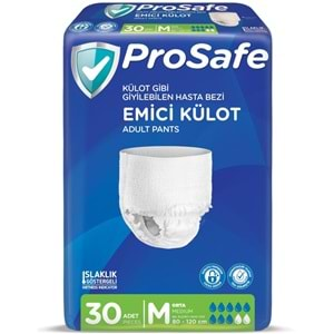 Prosafe Emici Külot Hasta Bezi Orta-Medium 120 Adet (4PK*30)