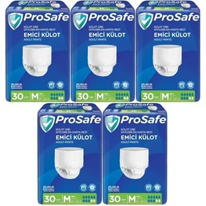 Prosafe Emici Külot Hasta Bezi Orta-Medium 150 Adet (5PK*30)