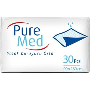 Puremed Hasta Yatak Koruyucu 90*180CM 60 Adet (2PK*30)