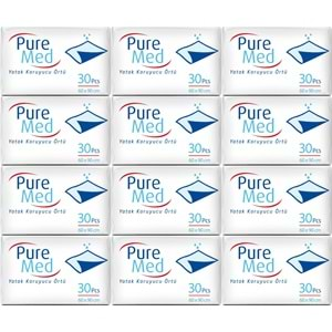 Puremed Hasta Yatak Koruyucu 60*90Cm 360 Adet (12PK*30)