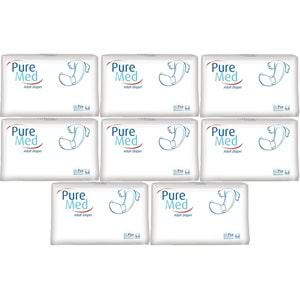 Puremed Hasta Bezi Bel Bantlı Tekstil Yüzey M-Orta 240 Adet (8PK*30)