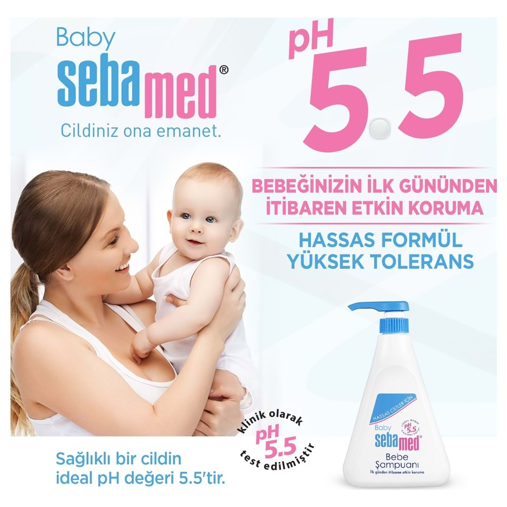 Sebamed Bebek Şampuanı 500ML Pompalı (2 Li Set)