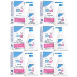 Sebamed Bebek Şampuanı 500ML Pompalı (6 Lı Set)