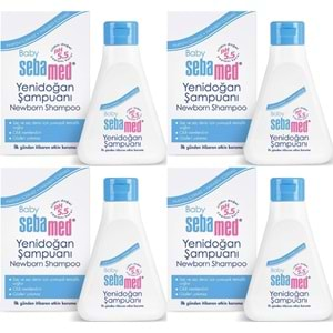 Sebamed Bebek Şampuanı 250ML Yeni Doğan (4 Lü Set)